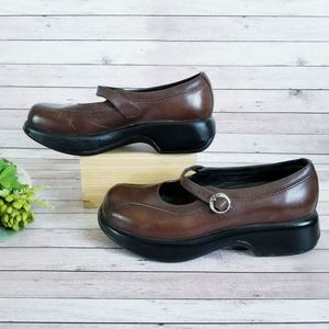 Dansko Mary Janes Brown